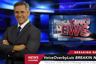 be your english or spanish breaking news spokesperson