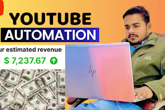 create youtube automation channel and faceless cashcow videos