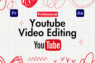 do professional youtube video editing within 24 hours