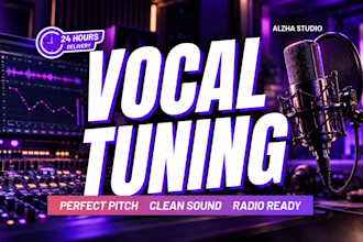 do natural vocal tuning and manual pitch correction