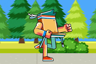 create character animation and cartoon video animation
