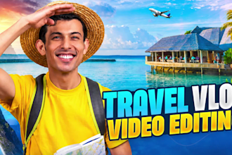 edit travel, family, event and cinematic videos
