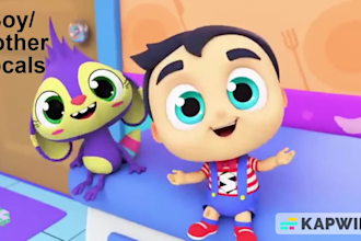 sing and produce kids songs in arabic in different voices