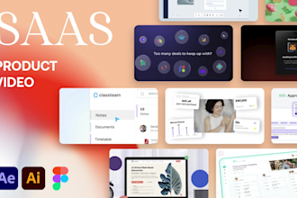 create a saas product explainer, promotional or demo video