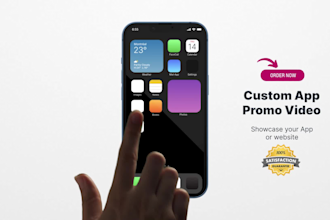 make you custom app promo video