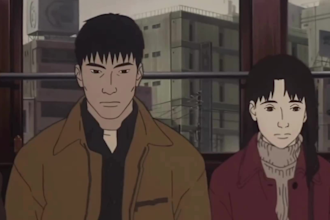 do 2d japanese anime style animation, traditional retro style, 2d short film