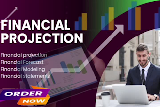 do financial projections, forecast and business modelling