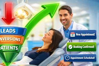 build patient lead funnel system for local dental clinic in US, UK, uae