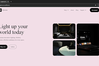 design or develop modern webflow website