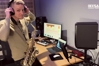 be the saxophonist for your new afro house song