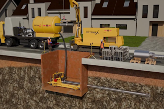 do 3d industrial animation civil engineering underground drilling construction