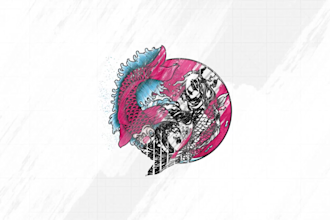 create a custom hand illustrated logo