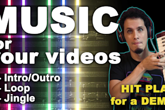 compose custom music for your videos in any genre