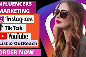 research and find instagram influencers for influencer marketing