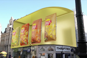 do 3d led billboard animation, 3d product anamorphic animation 3d product mockup