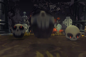 make awesome halloween greeting video