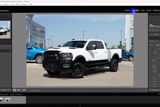 car photography lightroom editing
