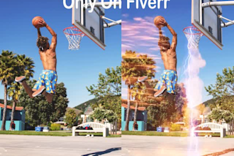 add fire embers sparks smoke in photos create animated gifs and video