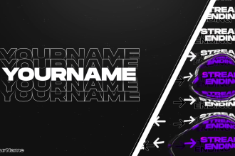 create an animated stream liquid pack, panels, screen, alerts, transition