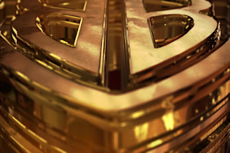 create a 3d gold logo opener for you