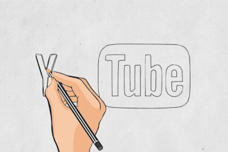 make speed paint logo animation