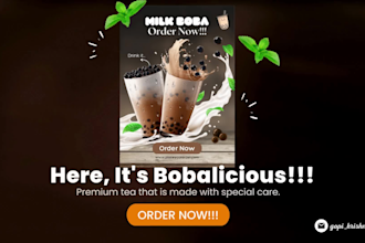 design attractive  food flyer, poster, brochure design, food menu