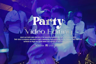 do wedding video editing with cinematic storytelling, viral, trending styles