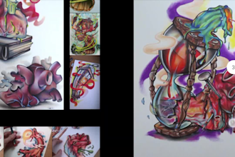 Top 10!  create a professional tattoo design of any style