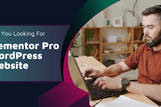 create, redesign, clone, revamp or fix wordpress website, elementor website