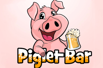 draw a cartoon logo, mascot, character