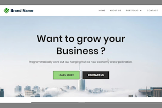 design homepages or do wordpress website design
