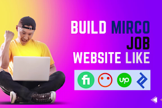 develop freelancing marketplace website with all features