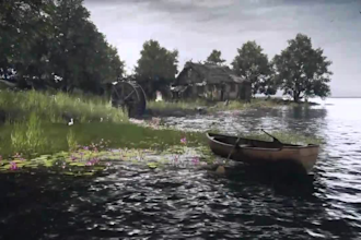 do realistic 3d game environment,unity and ue5 environment design, level design