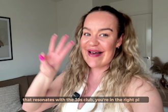 be your 30s UK female ugc video creator for tiktok and reels