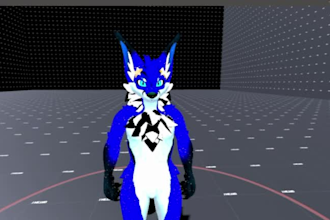 custom vrchat avatar anime nsfw furry avatar vr character design vroid 3d model