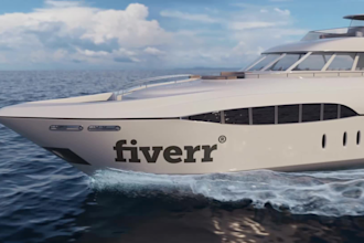 make luxury yacht boat logo opener