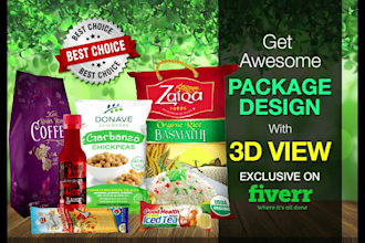 create product packaging design, elevate your brand with customized design