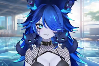 design and rig custom live 2d vtuber model 3d vtuber live2d vtuber rigging model