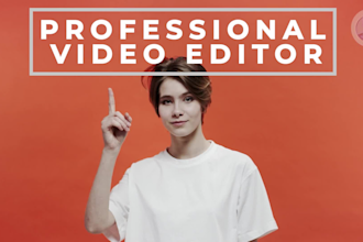 do quality professional video editing