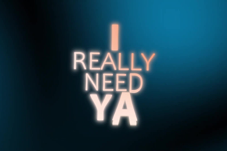 create a kinetic typography lyrics video
