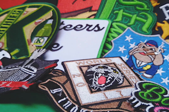 create custom embroidered patches with free shipping