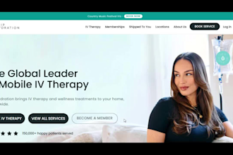 iv hydration website iv therapy website mobile iv hydration website