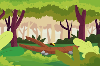 make a custom 2d animated illustration video like kurzgesagt