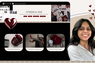 be your notion expert to design aesthetic custom notion templates