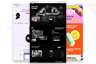 develop front end websites and responsive business web developer