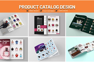 design product catalog, lookbook, catalogue, sell sheet, and magazine design