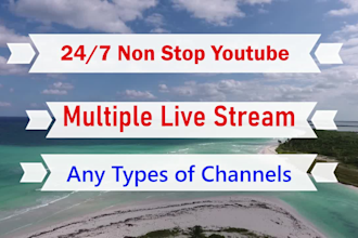 do youtube multiple live stream video setup and rtmp server