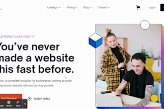 develop webflow website, design and redesign webflow website