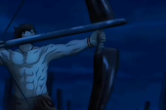 do 2d anime fighting scene, 2d japanese anime style, 2d anime character