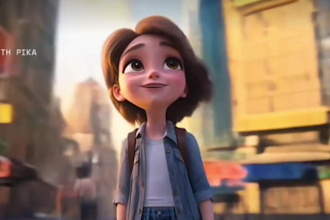 generate ai realistic animation stories tiktok video ai music video in 24 hours